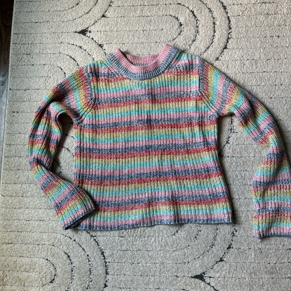Euc philosophy multi color sweater